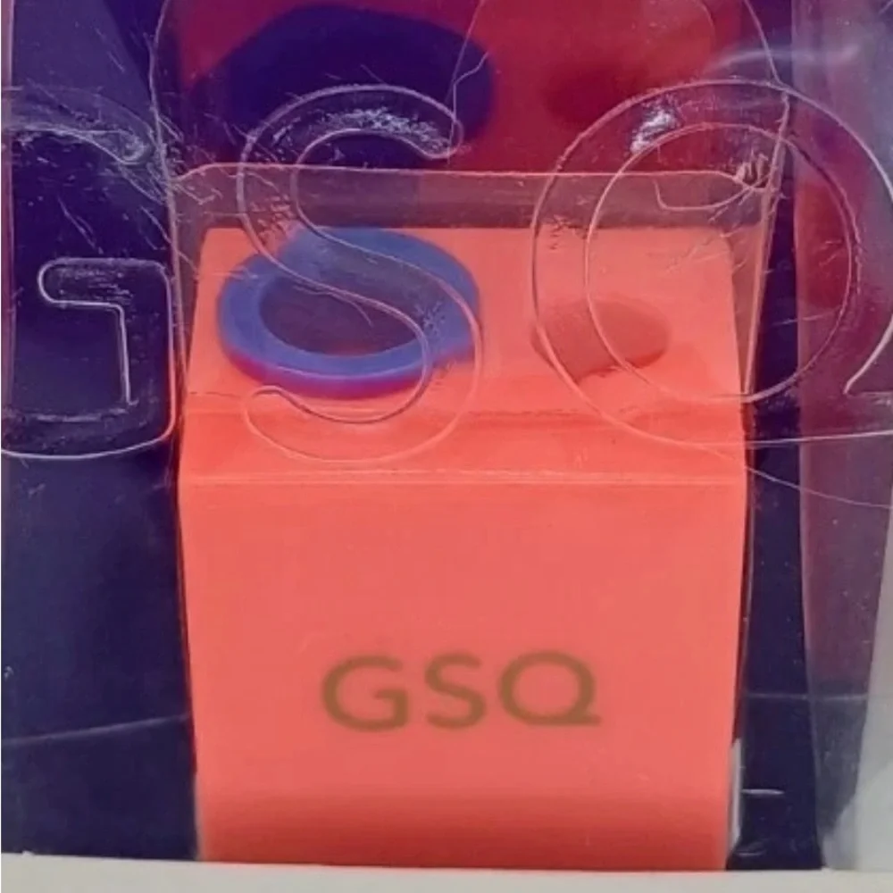 GSQ Dual Pencil Sharpener – Purple & Orange